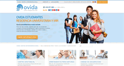 Desktop Screenshot of ovida.es